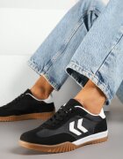 888 Adidași Negru-Alb în Stil Clasic de Teniși cu Cusături Decorative Mepnia
