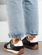 888 Adidași Negru-Alb în Stil Clasic de Teniși cu Cusături Decorative Mepnia