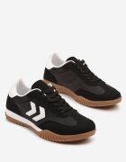 888 Adidași Negru-Alb în Stil Clasic de Teniși cu Cusături Decorative Mepnia
