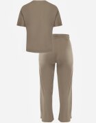 ab. ambitonfly Set Verde din bumbac tip oversized Tricou și Pantaloni Azilane