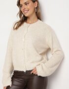 acajo Cardigan bej casual cu croială clasică Riathiel