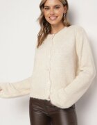 acajo Cardigan bej casual cu croială clasică Riathiel