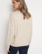 acajo Cardigan Bej cu nasturi cu inimă Miathenae