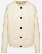 acajo Cardigan Bej deschis Clasic din lână cu nasturi Xesaltia
