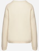 acajo Cardigan Bej deschis Clasic din lână cu nasturi Xesaltia