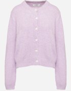 acajo Cardigan Violet Casual cu Croială Clasică Riathiel