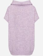 acajo Pulover Golf Mov Cu Mâneci Liliac Scurte Miathena