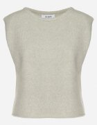 acajo Vestă Verde deschis în Stil Clasic cu Lână Felzeki