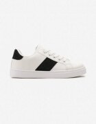  Adidași Alb-Negru Decorați Cu Zirconii Perlara