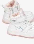  Adidași Alb-Roz cu Brant din Piele Typhothee