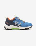  Adidași Albastre Plati Cu șireturi cu model geometric Ellitrien