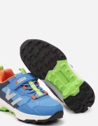  Adidași Albastre Plati Cu șireturi cu model geometric Ellitrien