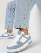  Adidași Albaștri cu Talpă Groasă cu Cusături Rivinna