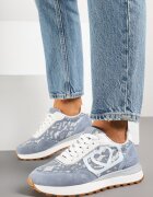  Adidași Albaștri Decorați cu dantelă Callriva