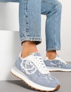  Adidași Albaștri Decorați cu dantelă Callriva