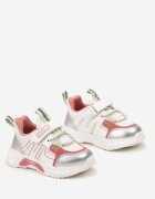  Adidași Albi cu Elemente reflectorizante Brant din piele și Scai Ellisame