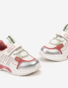  Adidași Albi cu Elemente reflectorizante Brant din piele și Scai Ellisame