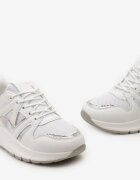  Adidași Albi cu inserții metalice și din plasă Dalathe