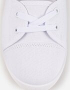  Adidași Albi cu profil jos și șireturi decorative Maelisa