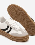  Adidași Albi în stil Tenisi Clasici pe Platformă în Relief Lisanelia