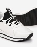  Adidași Albi sub gleznă cu platformă Loyalin