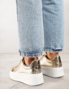  Adidași Aurii cu platformă Berdolina