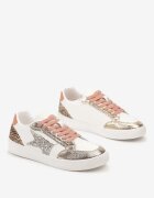  Adidași aurii cu steluță sclipitoare Tileva
