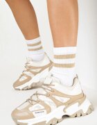  Adidași Bej Cu Talpă Groasă Cu Relief Dalares