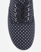 Adidași bleumarin cu buline sub gleznă Renormia