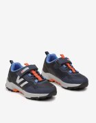  Adidași bleumarin plați cu șireturi cu model geometric Ellitrien