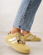  Adidași Galbeni în stil teniși cu Mărgele Charnara