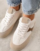  Adidași Maro Decorați cu Motiv Geometric Lamemisia