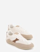  Adidași Maro Decorați cu Motiv Geometric Lamemisia