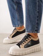  Adidași Negre Cu șireturi cu platformă Erabel