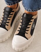  Adidași Negre Cu șireturi cu platformă Erabel