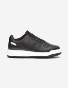  Adidași Negri cu Inserții Decorative și Perforații pe Vârf Septisa