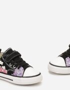  Adidași Negri cu scai cu fluturi decorativi Niottea