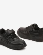  Adidași Negri Plati cu Șireturi și Steluță Sialina