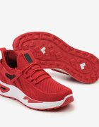  Adidași Roșii cu carâmb elastic cu șireturi și talpă în relief Mitina