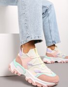  Adidași Roz Slip-on cu carâmb elastic și inserții decorative Ihiannon