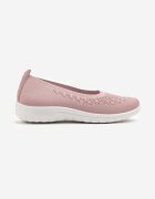  Adidași Roz Slip-on cu Perforații Delicate Firsedi