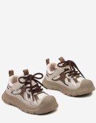  Adidași Sport Bej cu Vârf Întărit Bandă Velcro și Șireturi Dirnaca