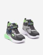  Adidași sport tip sneakers Gri Plați cu LED-uri și Ornamente Geometrice cu scai Erithrea