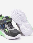  Adidași sport tip sneakers Gri Plați cu LED-uri și Ornamente Geometrice cu scai Erithrea
