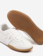  Adidași Tenisi Albi cu Aplică Decorativă Laterală Ranilsa