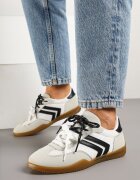  Adidași Tenisi Albi cu Motiv Geometric Telanilia