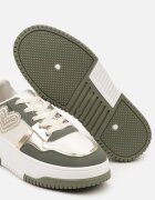  Adidași verzi cu inimioară cu sclipici Asitalla