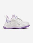  Alb-Violet Pantofi Sport Sneakers cu Brant din Piele Zalora