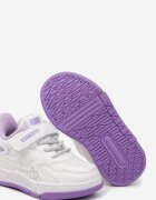 Alb-Violet Pantofi Sport Sneakers cu Brant din Piele Zalora