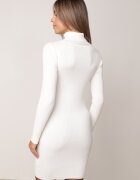 allyson Rochie Albă Tricotată Ulpia